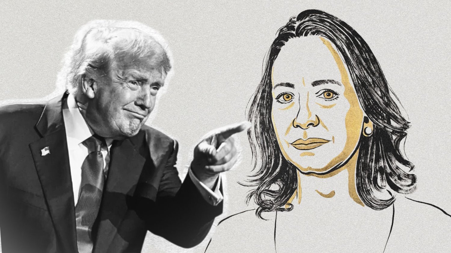 Donald Trump i Maria Corina Machado