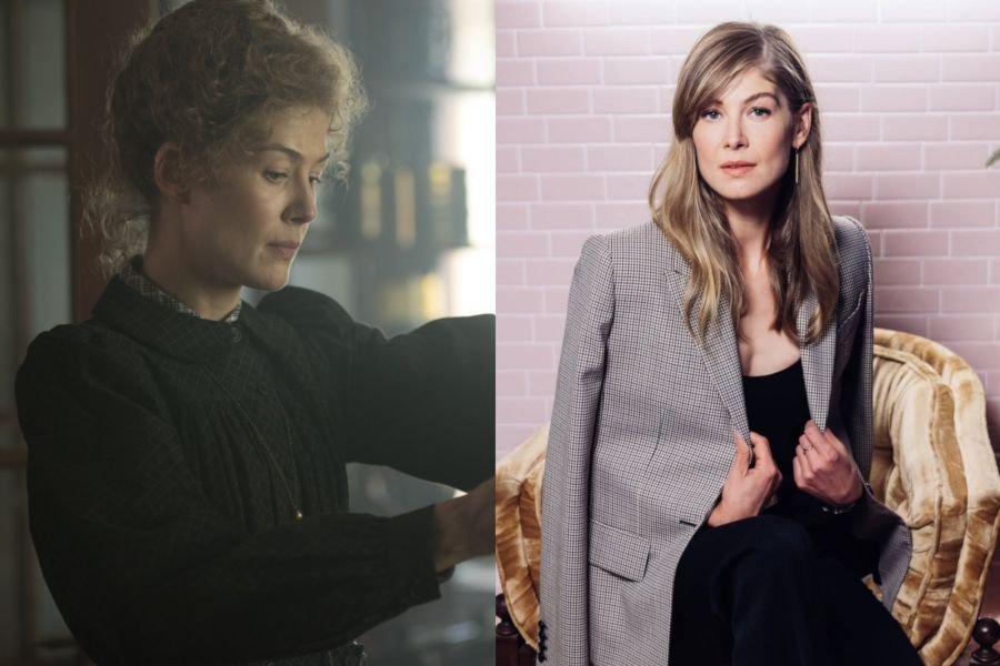 Rola Marii Skłodowskiej-Curie to kolejne wyzwanie w karierze 40-letniej Rosamund Pike