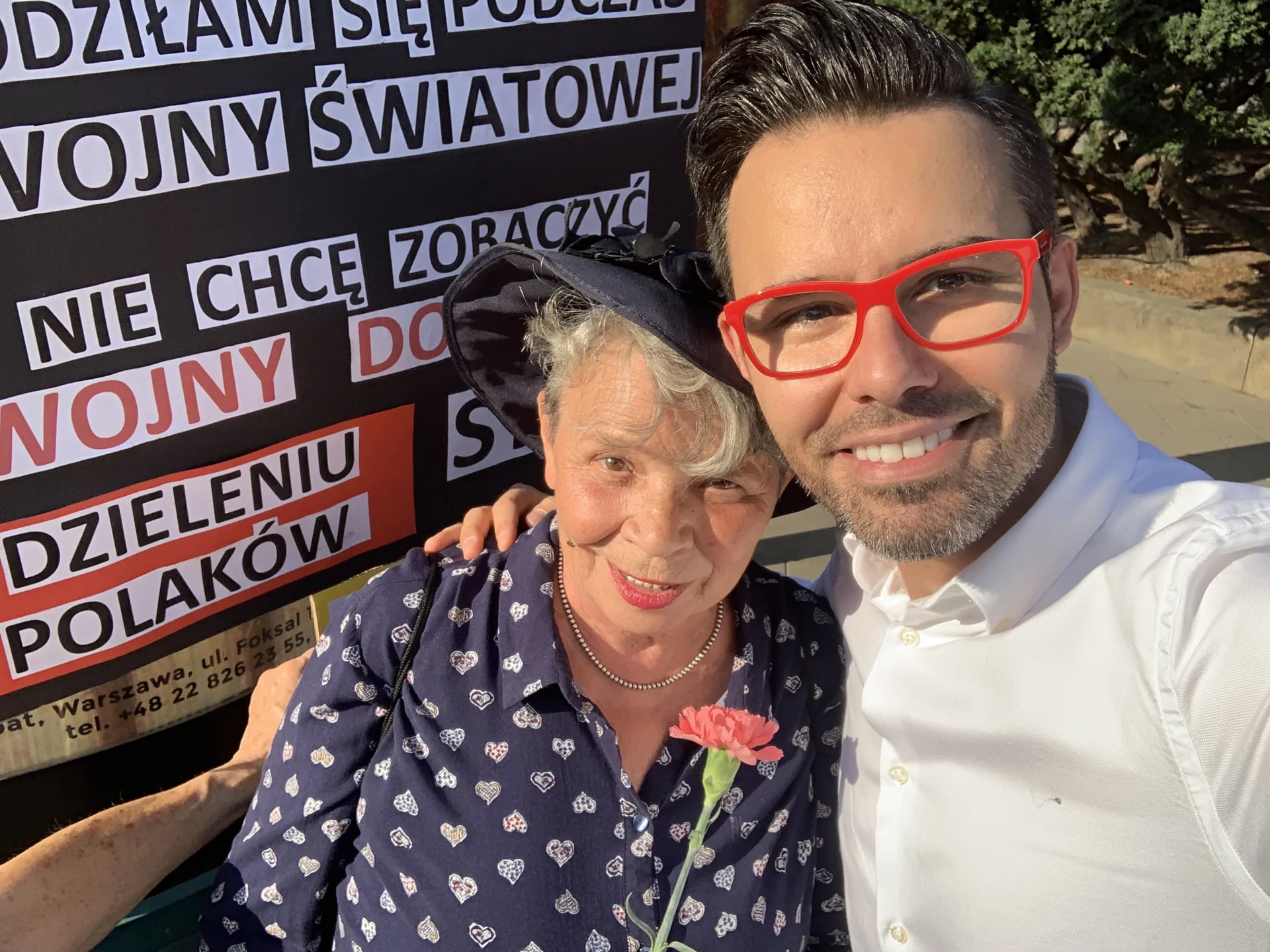 Polskie Babcie . Babcia Gosia i Damian Maliszewski.