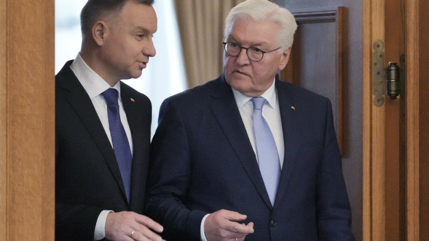 Duda w Berlinie Andrzej Duda i Frank-Walter Steinmeier