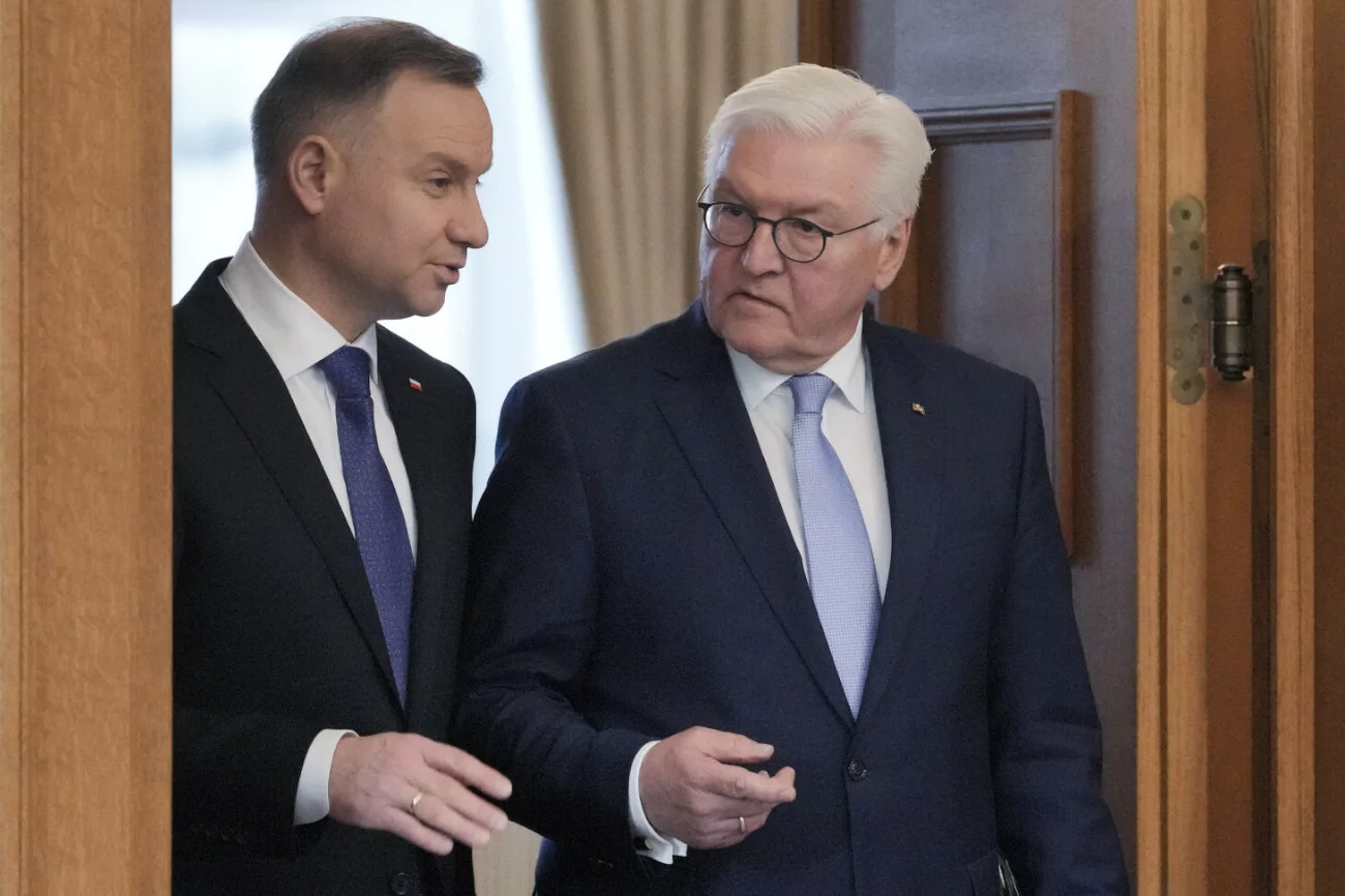 Duda w Berlinie Andrzej Duda i Frank-Walter Steinmeier