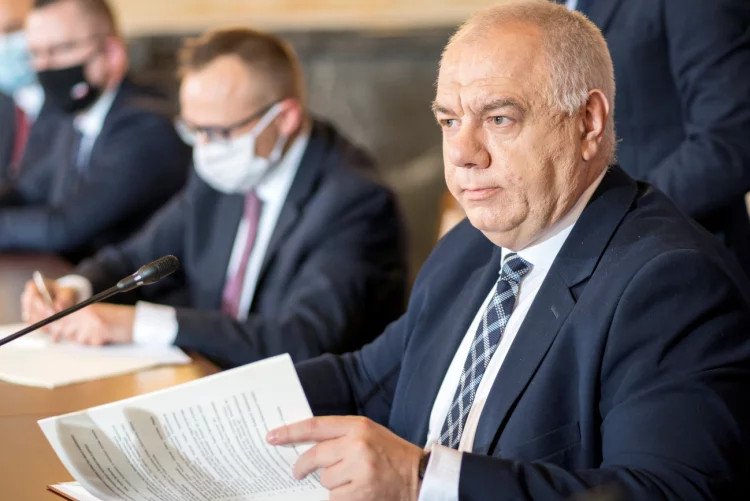 Wicepremier i minister aktywów państwowych Jacek Sasin.