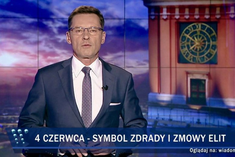 Jacek Kurski wyjaśnia, że w powyższym pasku informacyjnym miało chodzić o 1992 r.