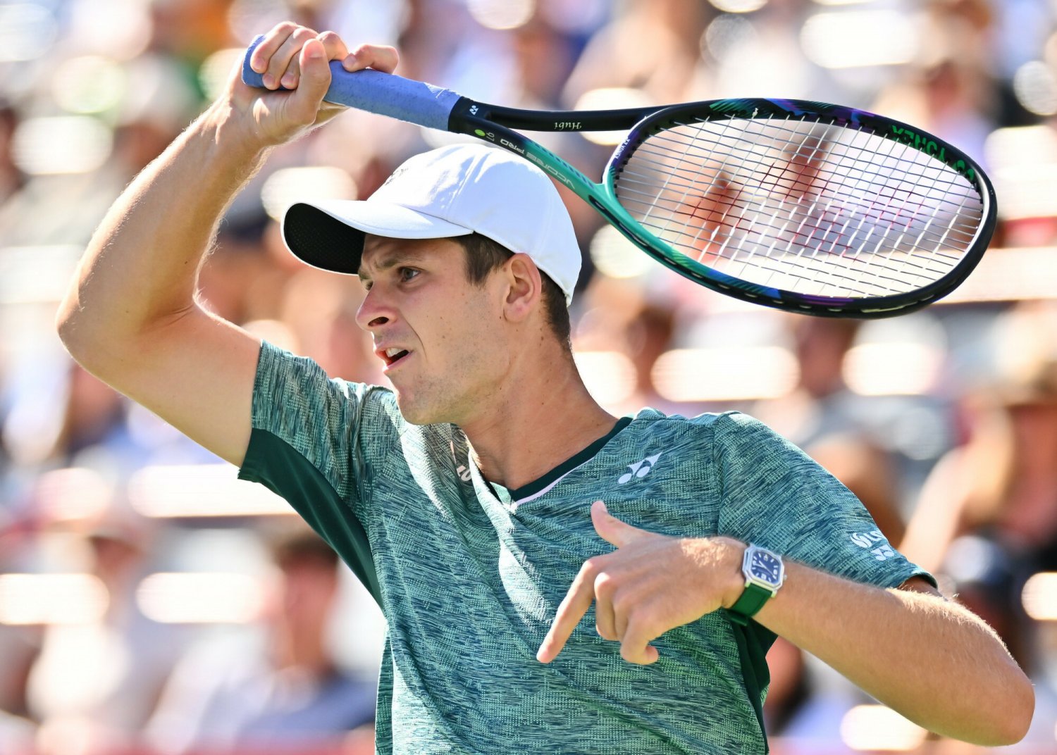 Hubert Hurkacz odpadł z turnieju w Cincinnati, John Isner znów ograł Polaka