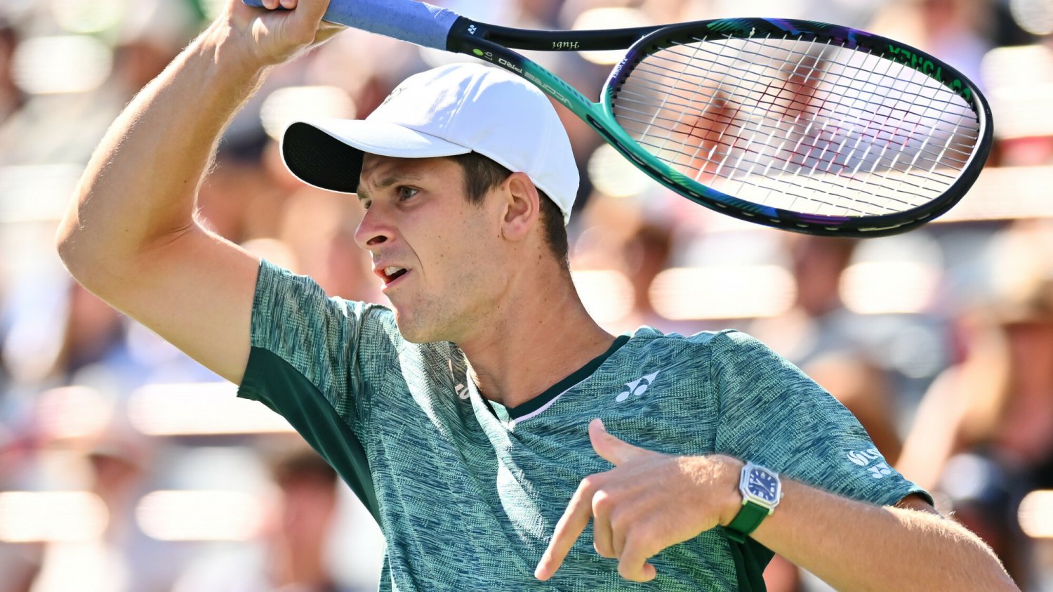 Hubert Hurkacz odpadł z turnieju w Cincinnati, John Isner znów ograł Polaka