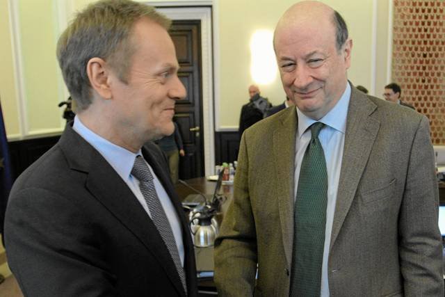 Donald Tusk i Jacek Rostowski