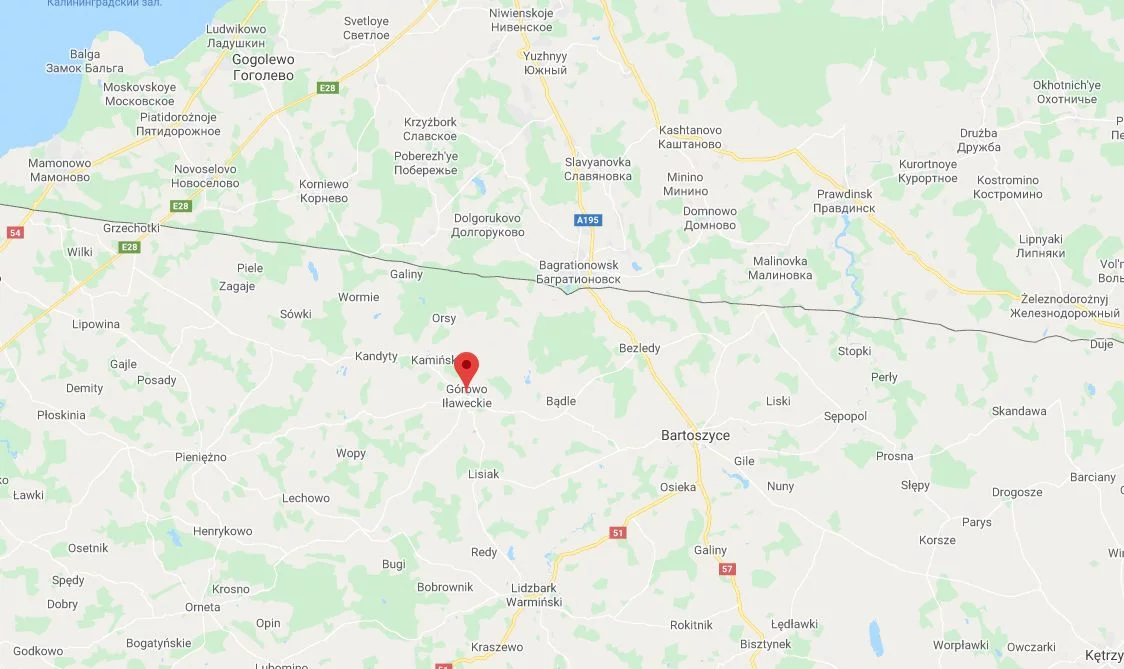 Górowo Iławieckie to miasto położone w woj.warmińsko-mazurskim, oddalone o 15 km od granicy z Rosją.