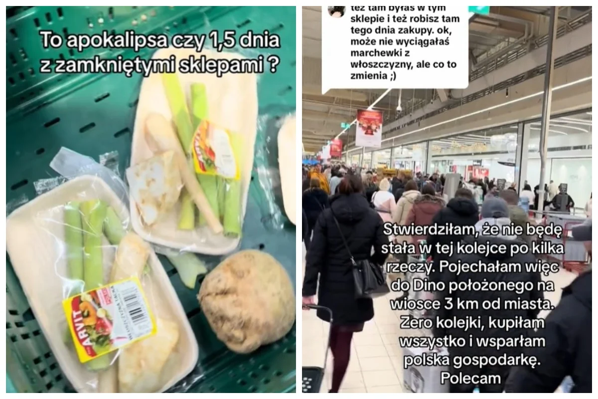 Skończyły się marchewki w markecie. Ludzie powyciągali je więc z... zapakowanej włoszczyzny