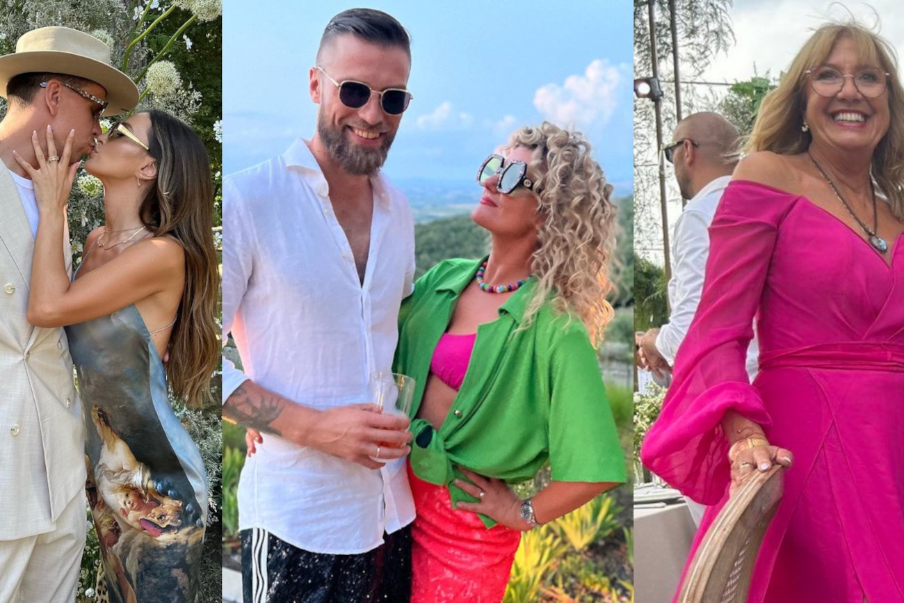 Gwiazdy na ślubie Lewandowskich.