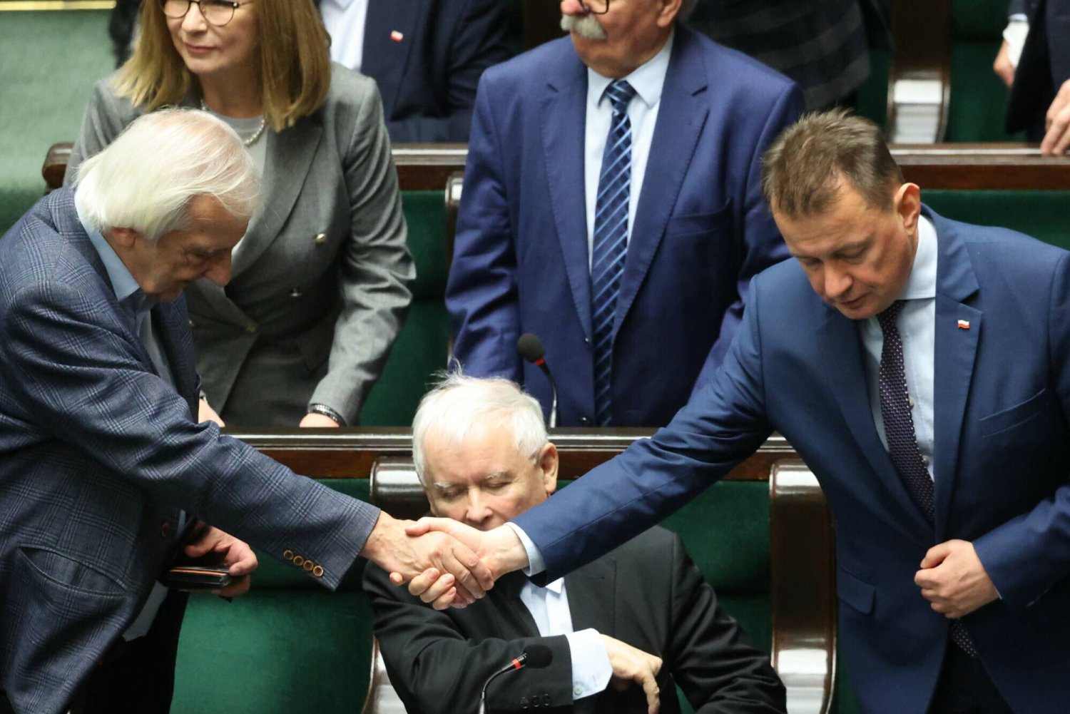 Klub parlamentarny PiS z nowym szefem. Nazwisko następcy podał sam Terlecki