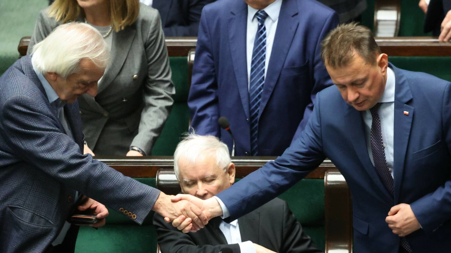 Klub parlamentarny PiS z nowym szefem. Nazwisko następcy podał sam Terlecki