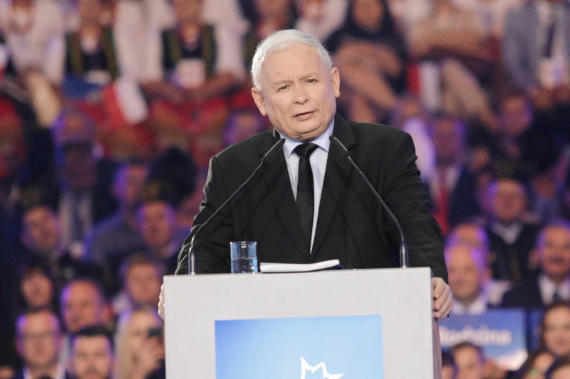 Jarosław Kaczyński mówił o państwie narodowym.