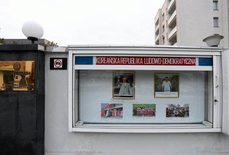Warszawa, ul. Bobrowiecka 1a - tu mieści się ambasada Korei Północnej w Polsce
