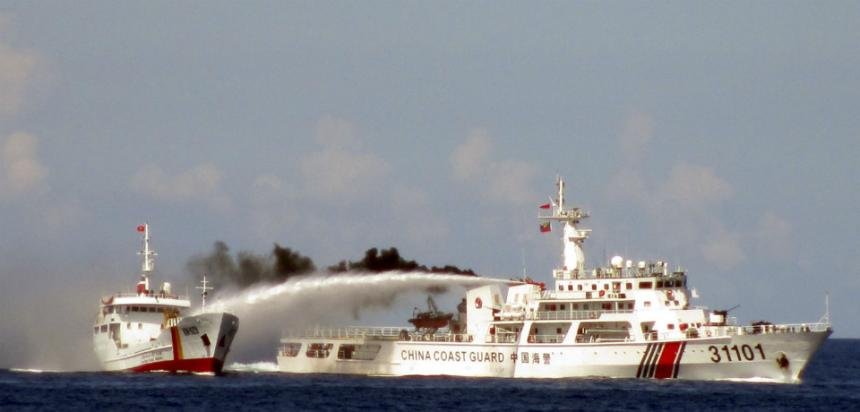 Chiński okręt wydobywczy