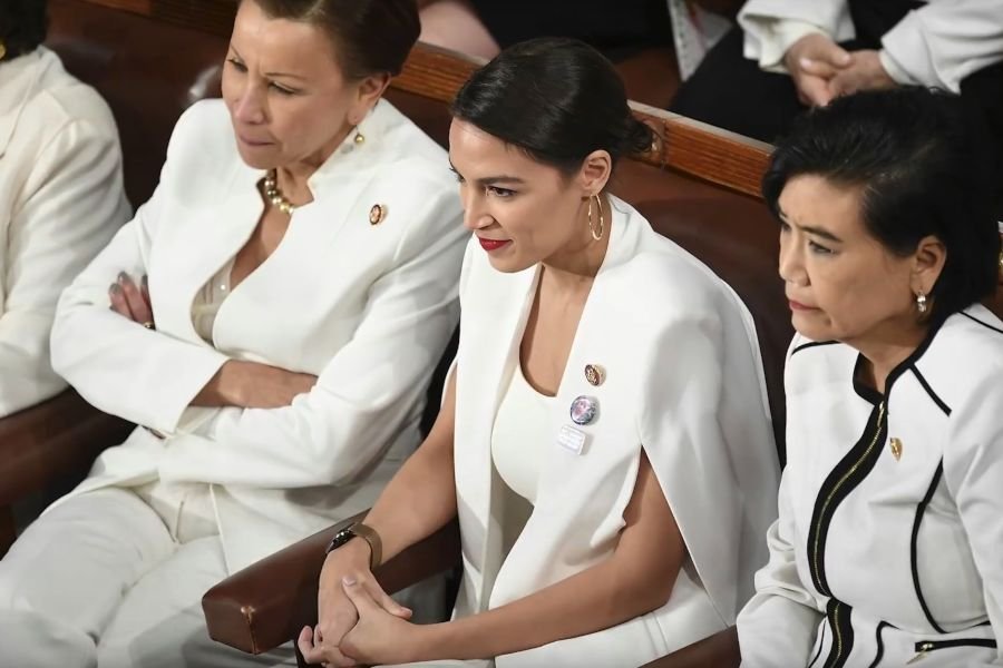 Kobiety nie ukrywały niezadowolenia i ironii podczas orędzia Trumpa