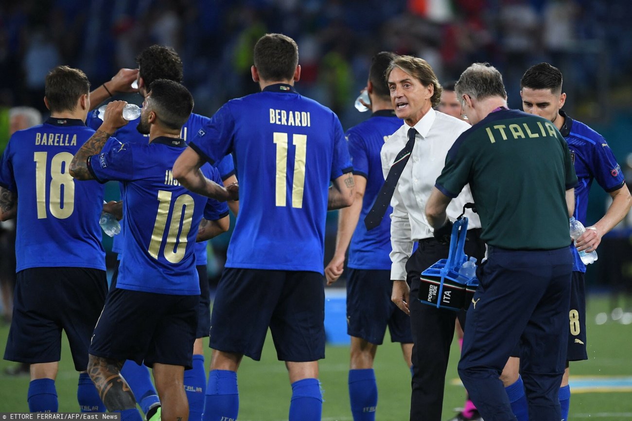 Roberto Mancini i jego zespół idą po rekord wszech czasów włoskiej piłki
