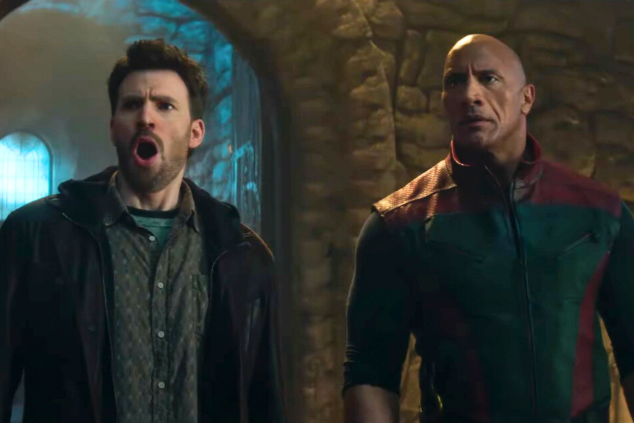 W filmie "Czerwona Jedynka" grają Dwayne Johnson ("The Rock") i Chris Evans