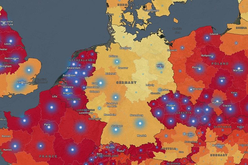 Niemcy radzą sobie z kolejną falą pandemii koronawirusa wyraźnie lepiej niż inne duże kraje europejskie. Niemcy radzą sobie z kolejną falą pandemii koronawirusa wyraźnie lepiej niż inne duże kraje europejskie.