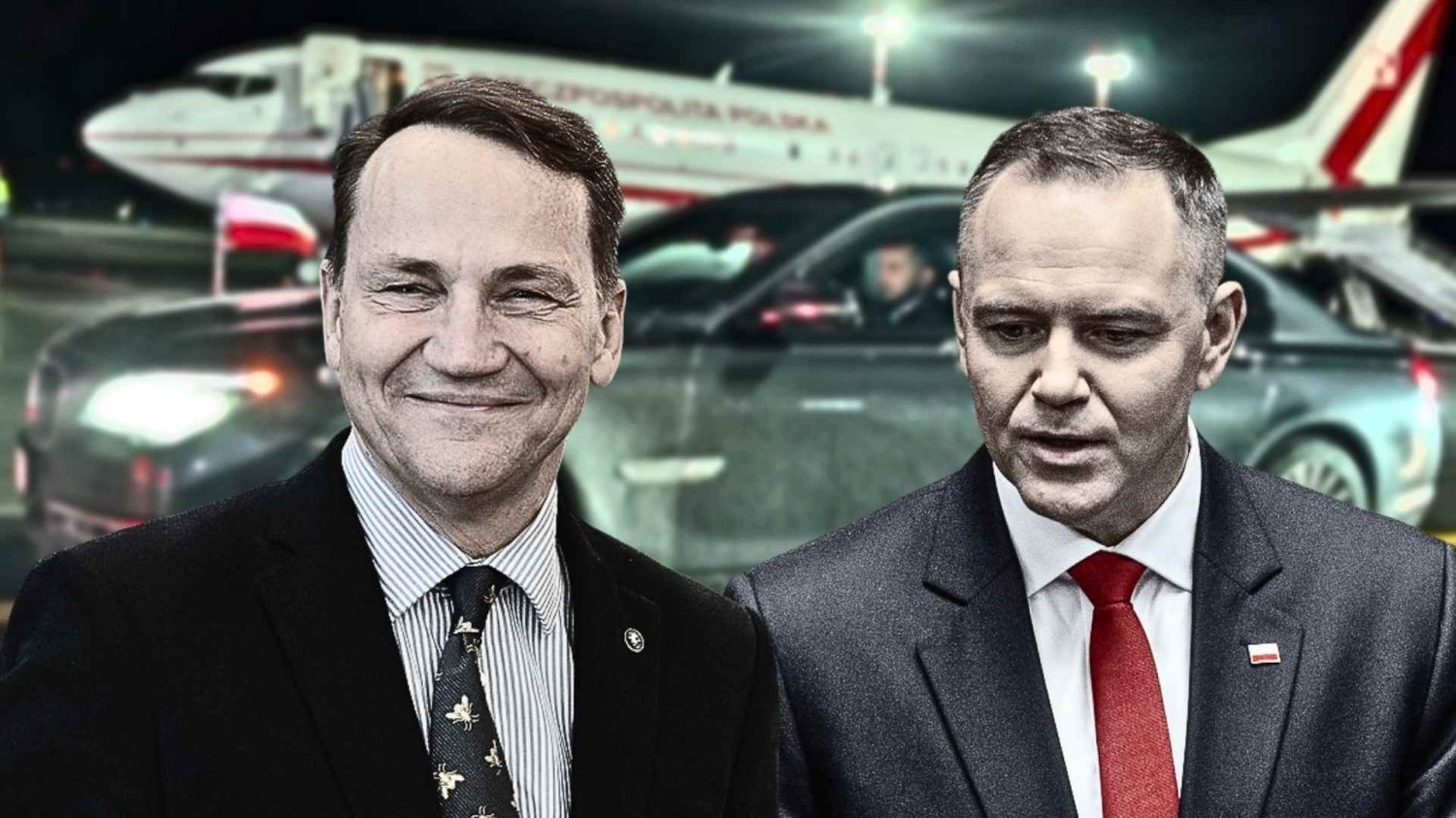 Brudna limuzyna w Rydze Sikorski Radosław Sikorski opublikował ironiczne przeprosiny wobec prezydenta