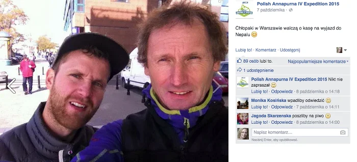 Michał Król i Janusz Gołąb