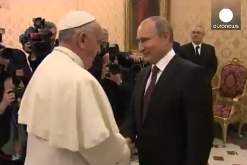 Papież Franciszek spotka się z Władimirem Putinem