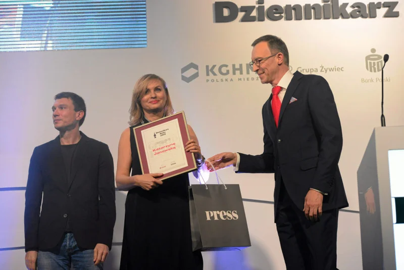 Katarzyna Janowska zajęła drugie miejsce w konkursie Dziennikarz Roku Grand Press.