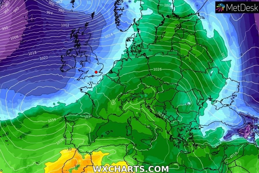 Do Polski wraz z wyżem zmierzają ciepłe masy powietrza. Długoterminowa 16-dniowa prognoza pogody Tomasza Wasilewskiego.