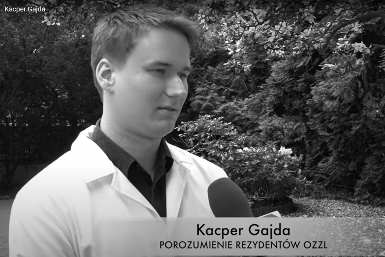 Pogrzeb Kacpra Gajdy. Lekarz psychiatrii miał 30 lat.