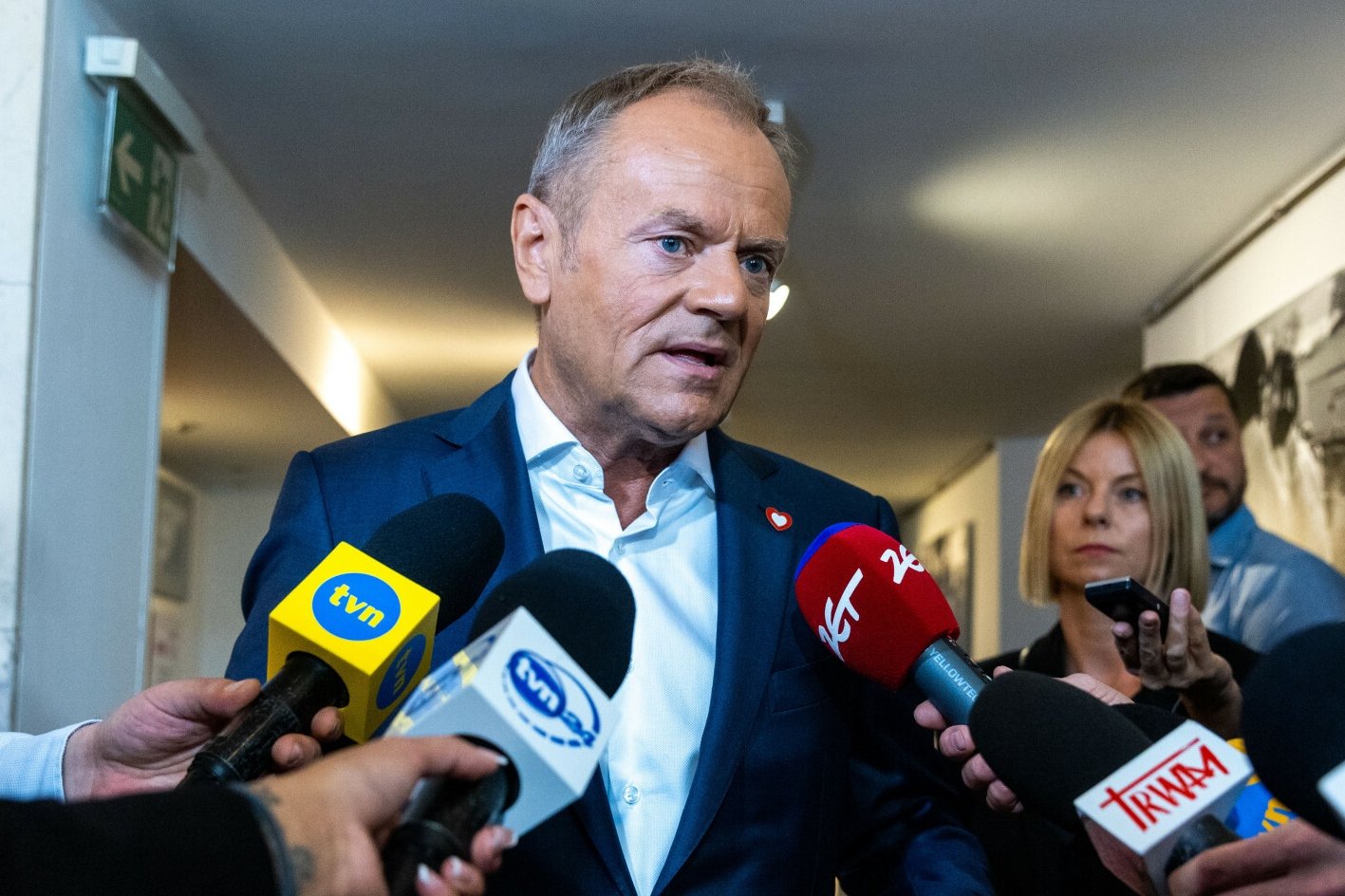 Donald Tusk komentuje wypadek na A1.