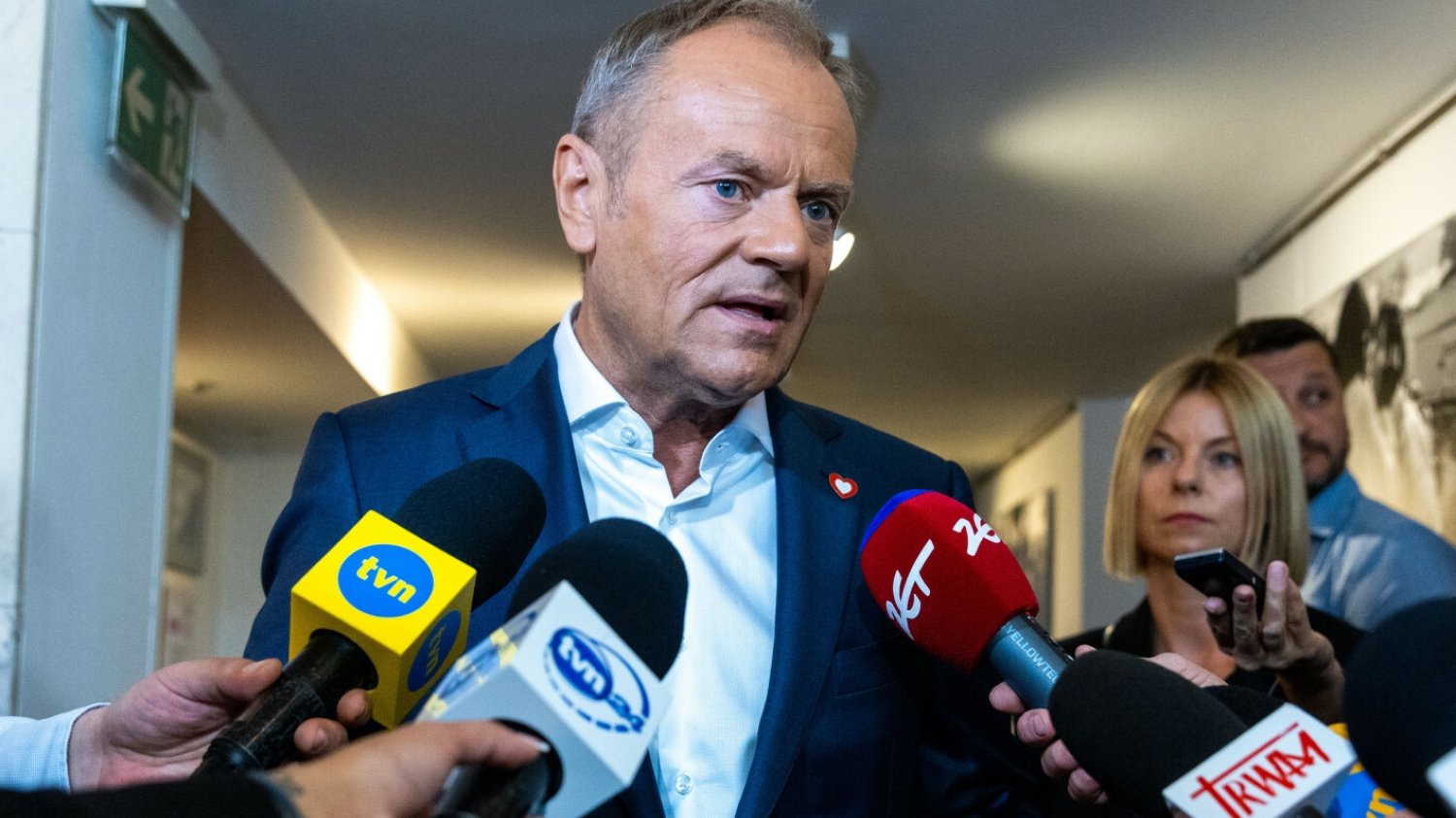 Donald Tusk komentuje wypadek na A1.