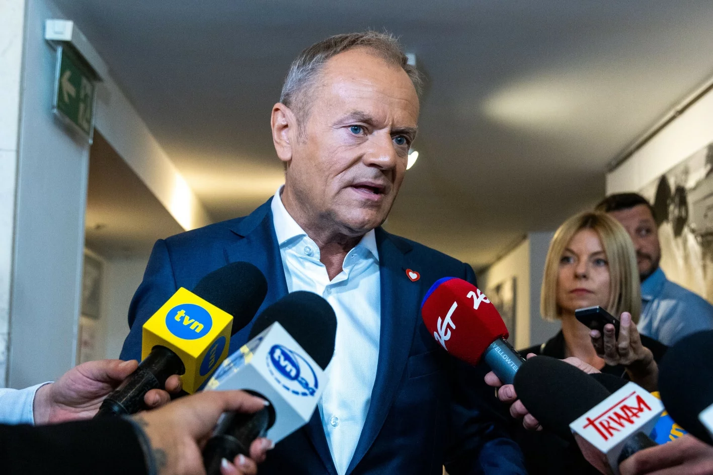 Donald Tusk komentuje wypadek na A1.