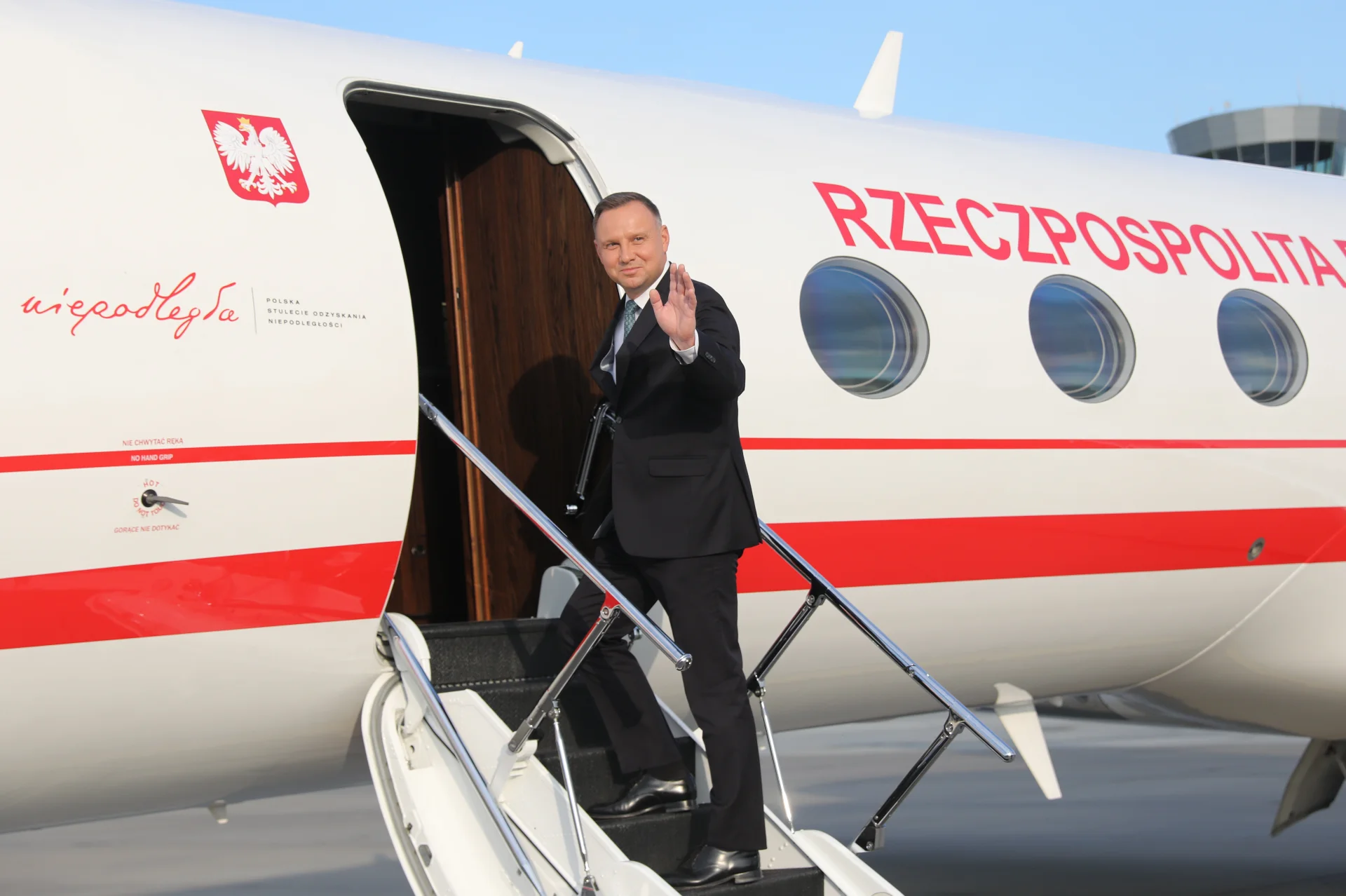 Afera z samolotem Dudy w Zielonej Górze.