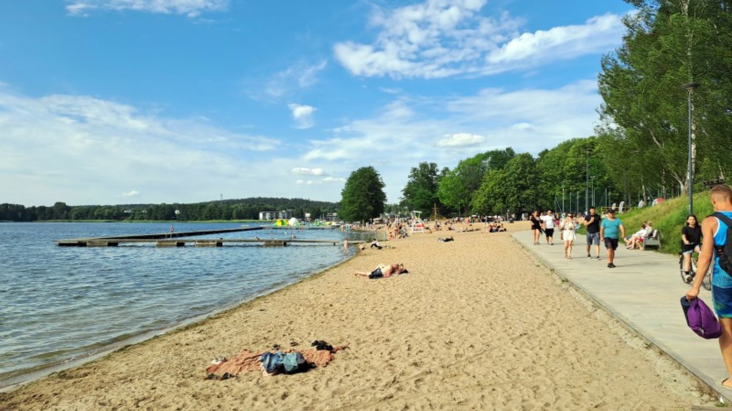 Jezioro Ukiel w Olsztynie