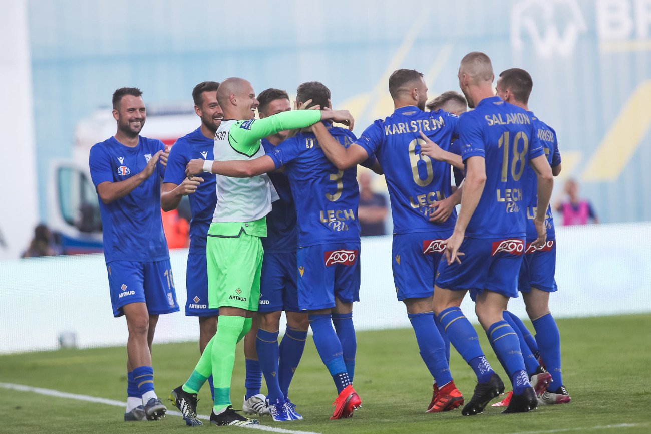 Piłkarze Lecha Poznań bardzo dobrze rozpoczęli nowy sezon w PKO Ekstraklasie