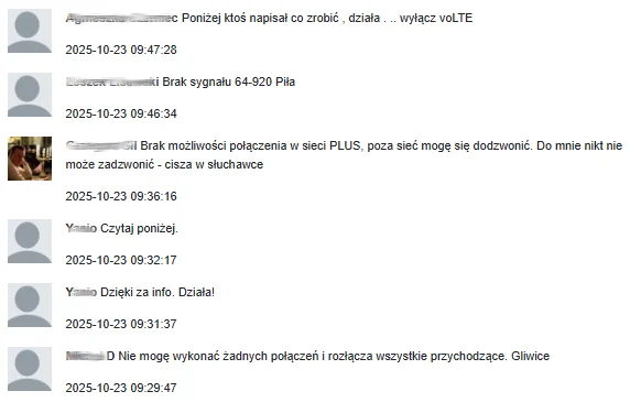 Plus ma awarię. Klienci zgłaszają problemy z dzwonieniem. Co się dzieje?