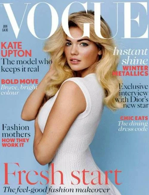 Kate Upton na okładce Vogue