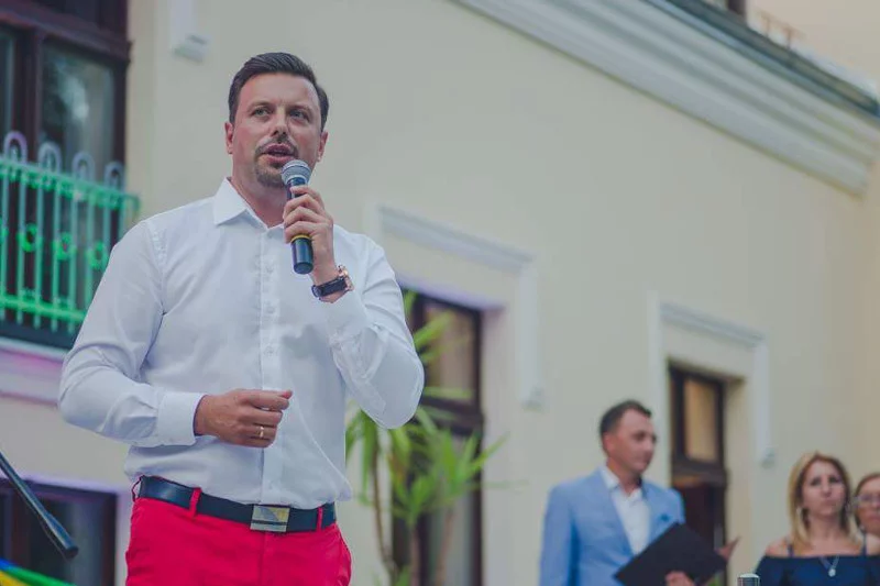 Rafał Piech, prezydent Siemianowic Śląskich, powierzył miasto Niepokalanemu Sercu Maryi.