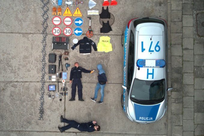 W Tetris Challenge wzięła udział również polska policja