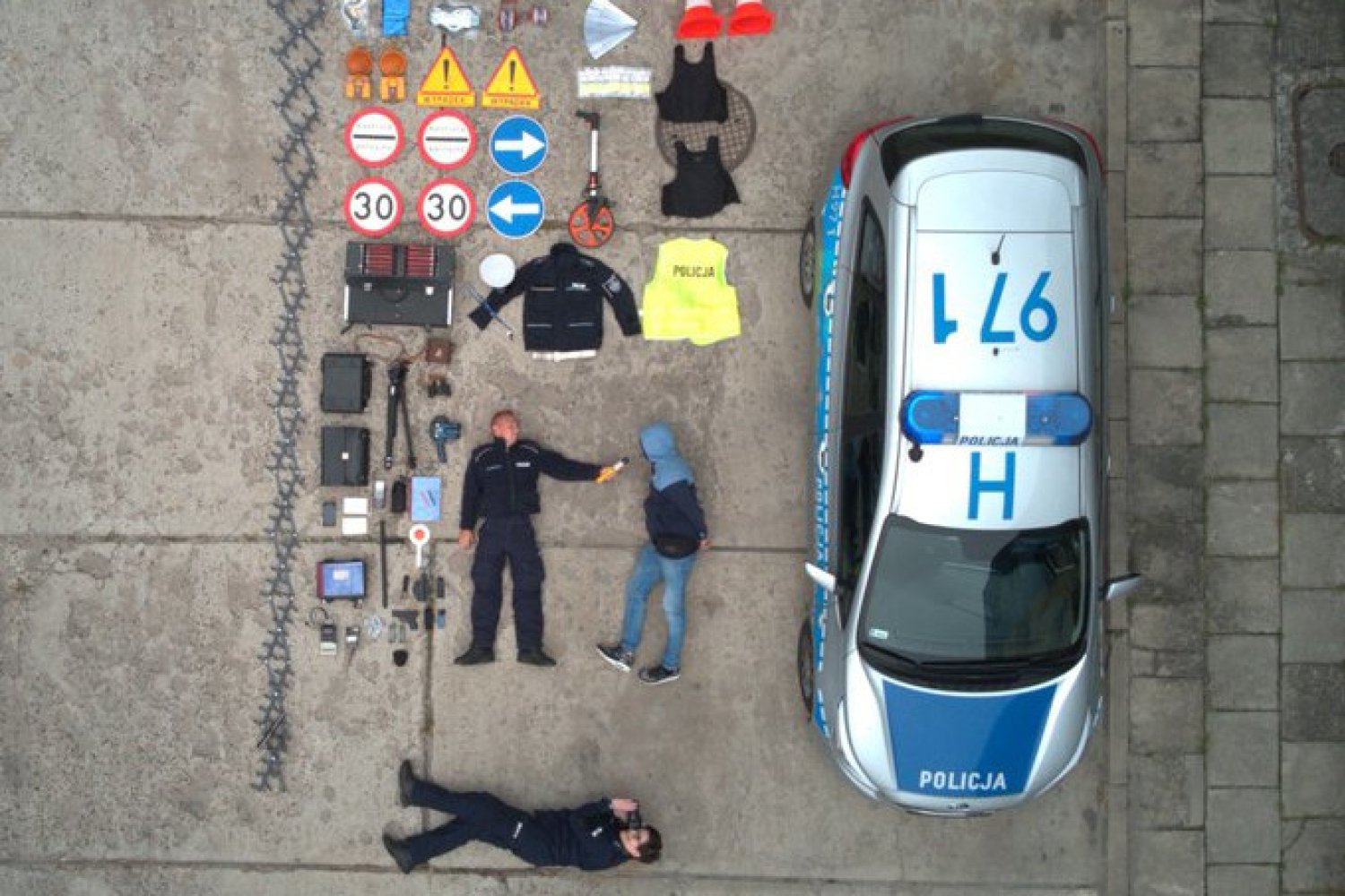 W Tetris Challenge wzięła udział również polska policja