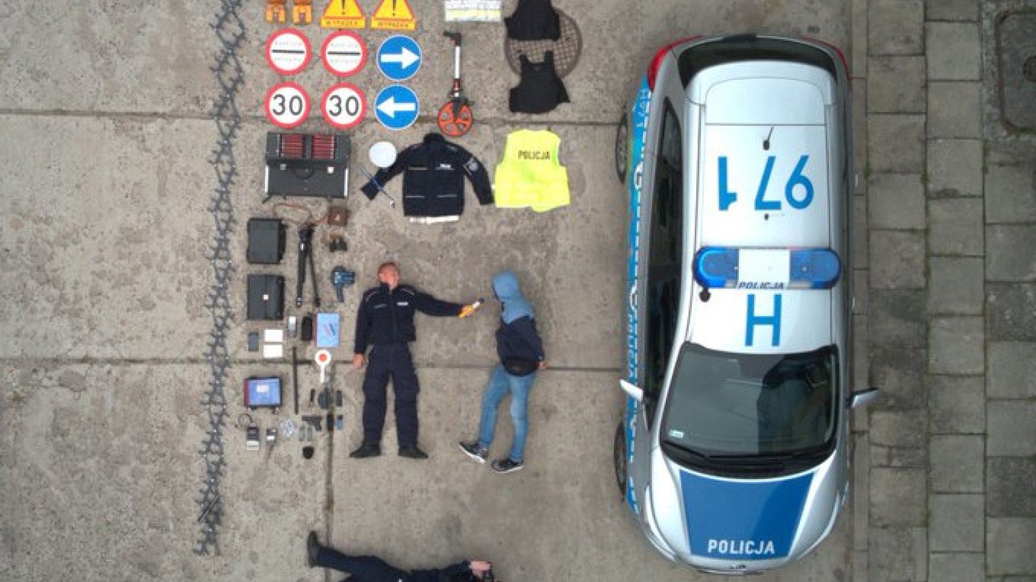 W Tetris Challenge wzięła udział również polska policja