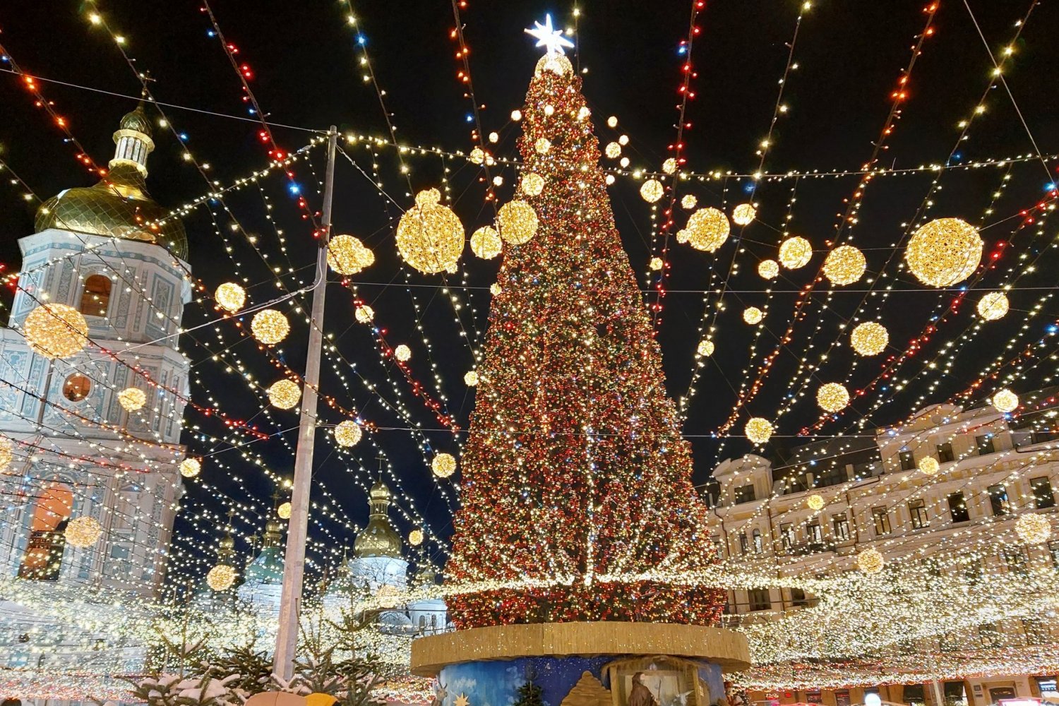 Kijów w ubiegłoroczne święta