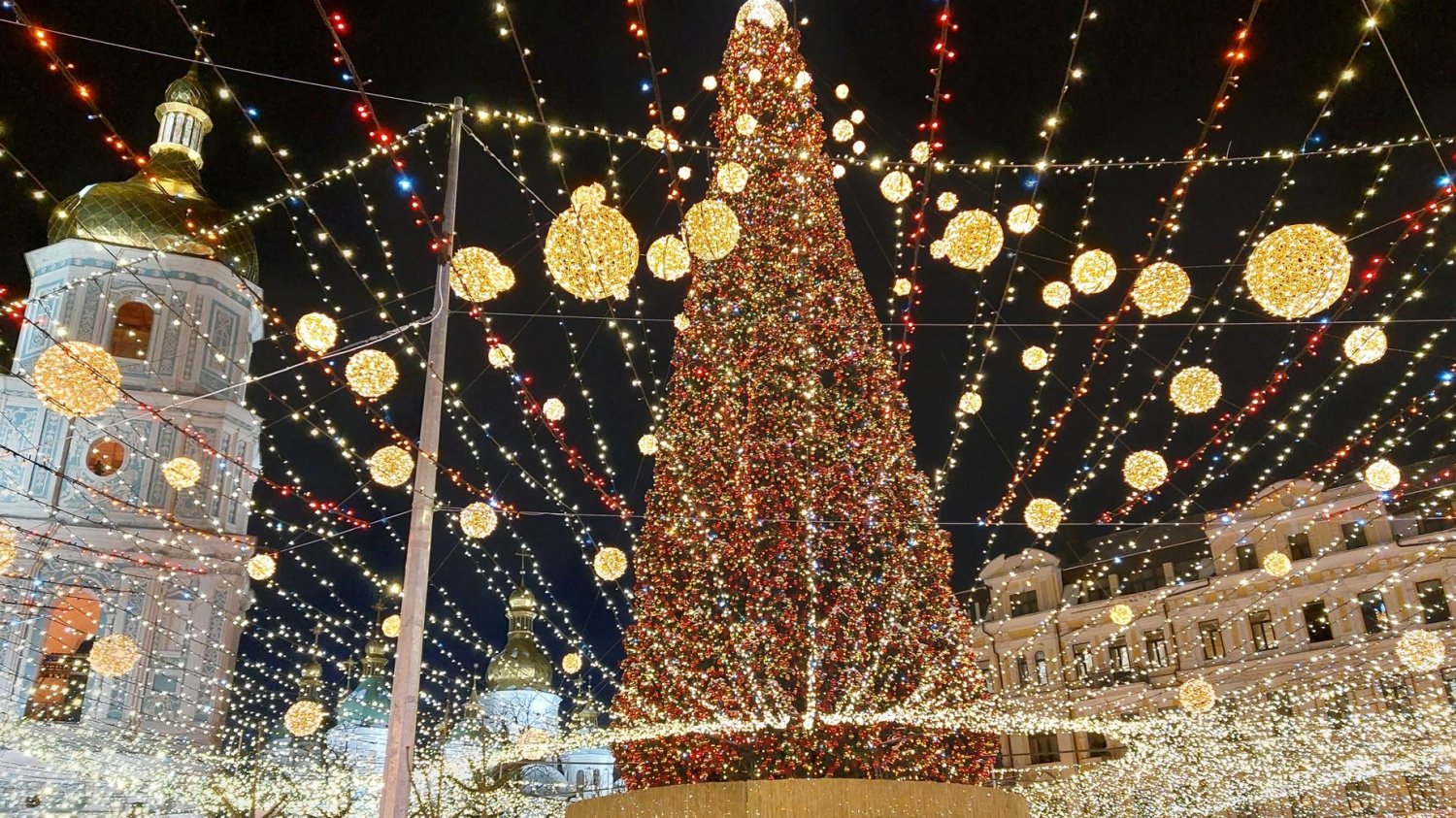 Kijów w ubiegłoroczne święta