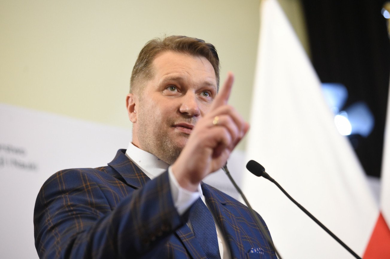 Minister Nauki i Edukacji Przemysław Czarnek.