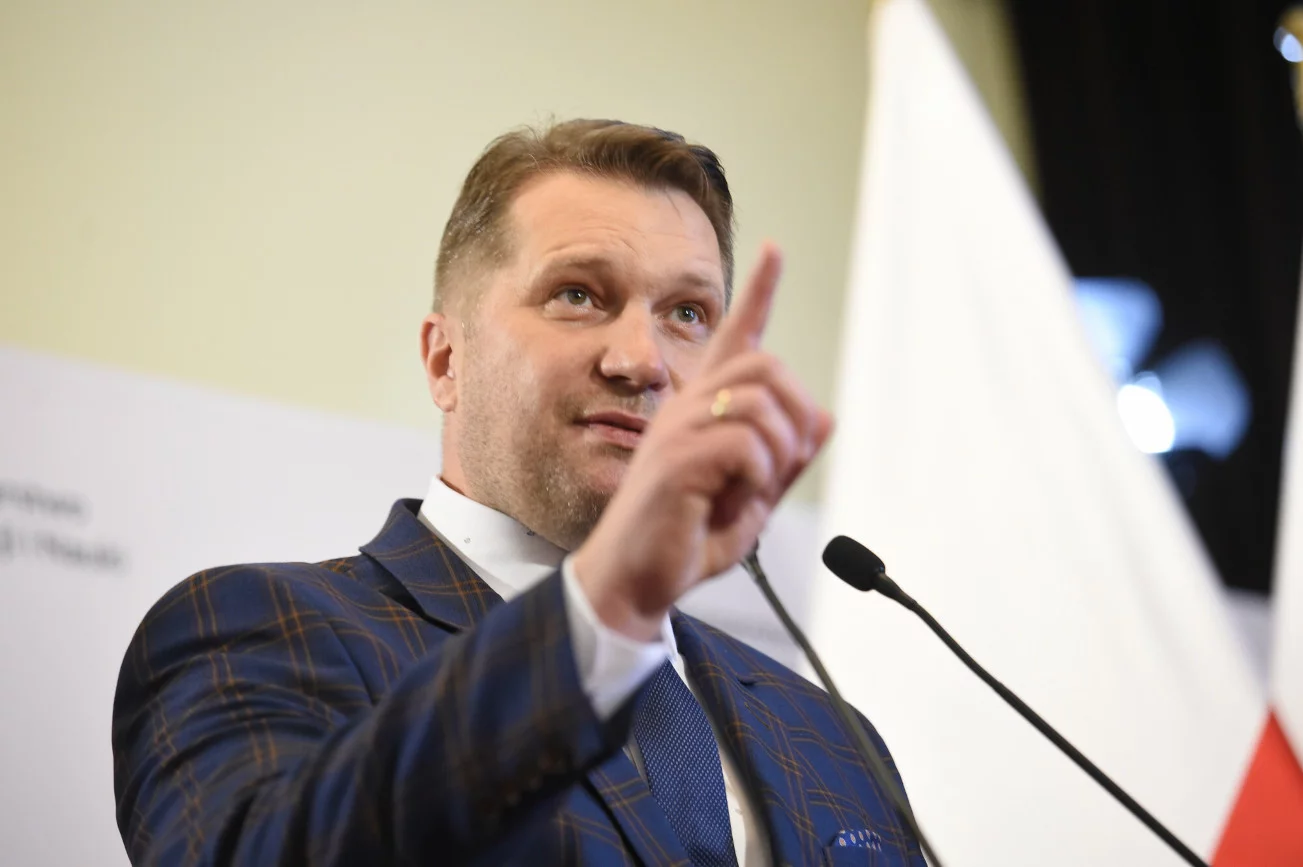 Minister Nauki i Edukacji Przemysław Czarnek.