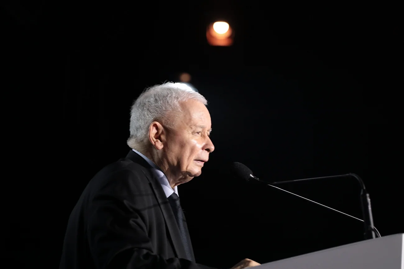 Jarosław Kaczyński wystąpił podczas Rady Politycznej Prawa i Sprawiedliwości.