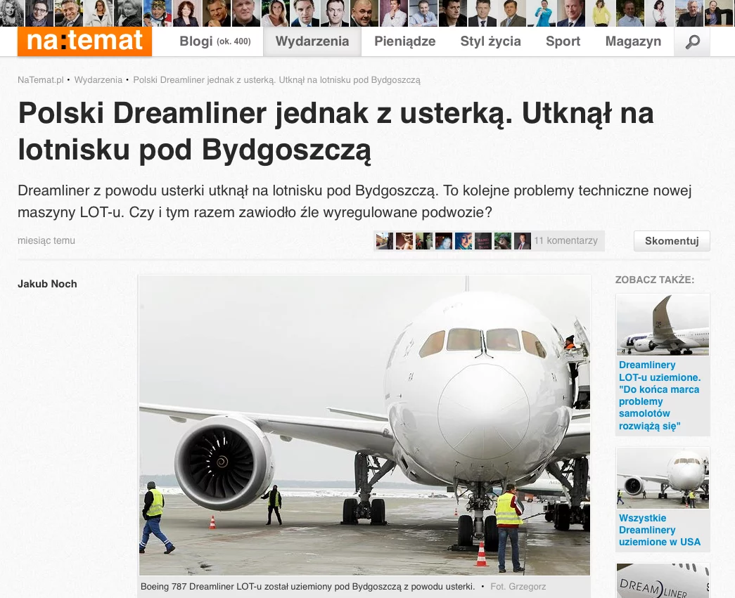 W końcu udało się polecieć. Gorzej było z powrotem.