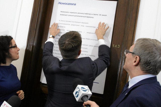 Ryszard Petru przedstawił dekalog posłów Nowoczesnej