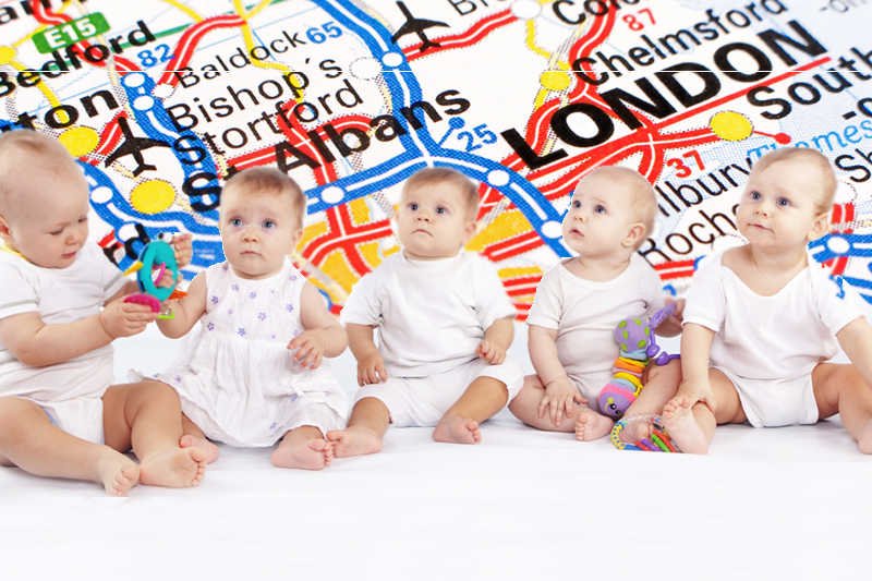 Polski baby boom na Wyspach