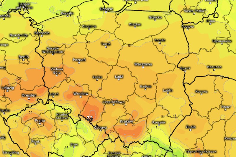 W tym tygodniu będzie naprawdę ciepło.
