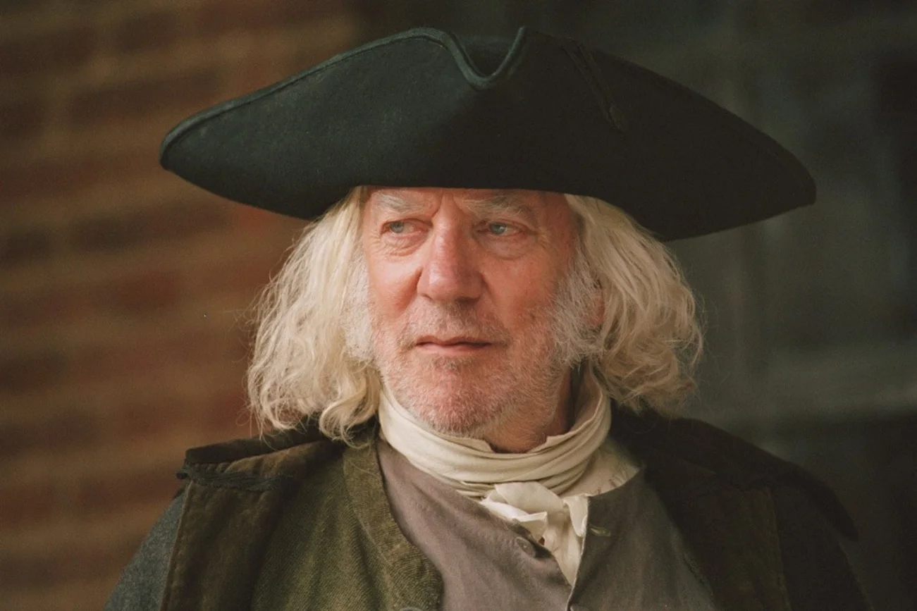 Donald Sutherland w filmie "Duma i uprzedzenie".
